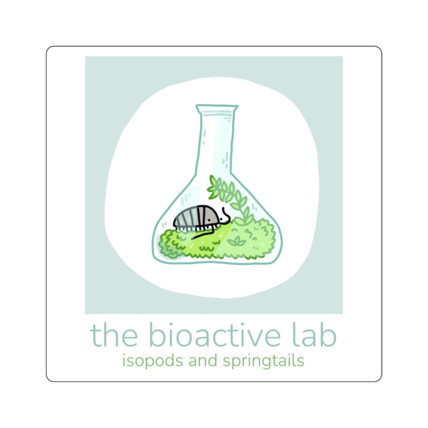 The Bioactive Lab Logo Sticker
